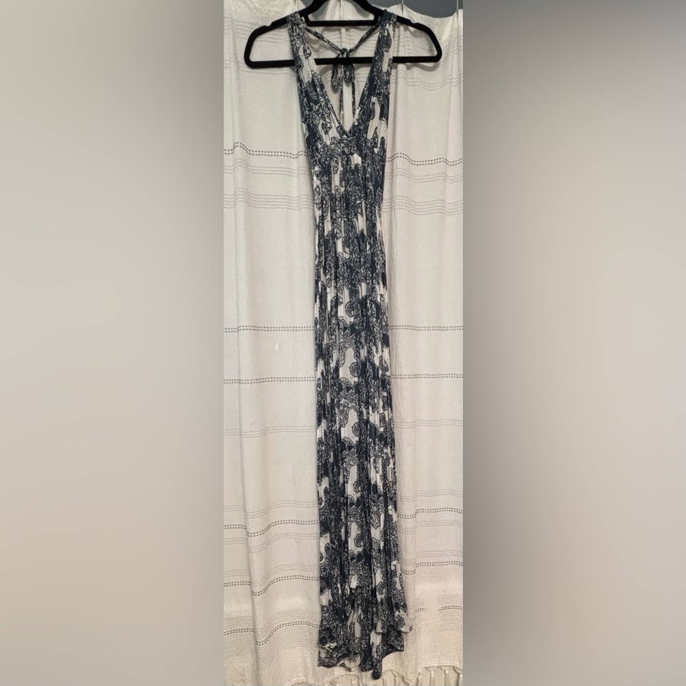 Tiare Hawaii Halter Maxi Dress